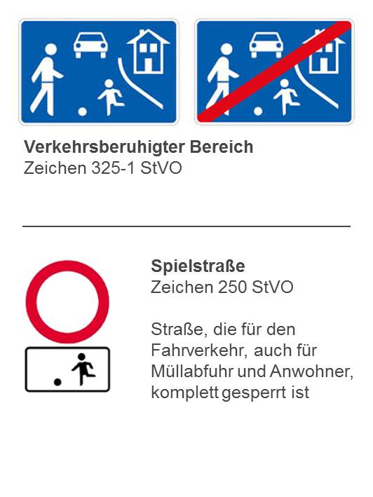 EHU | Verkehrsberuhigter Bereich